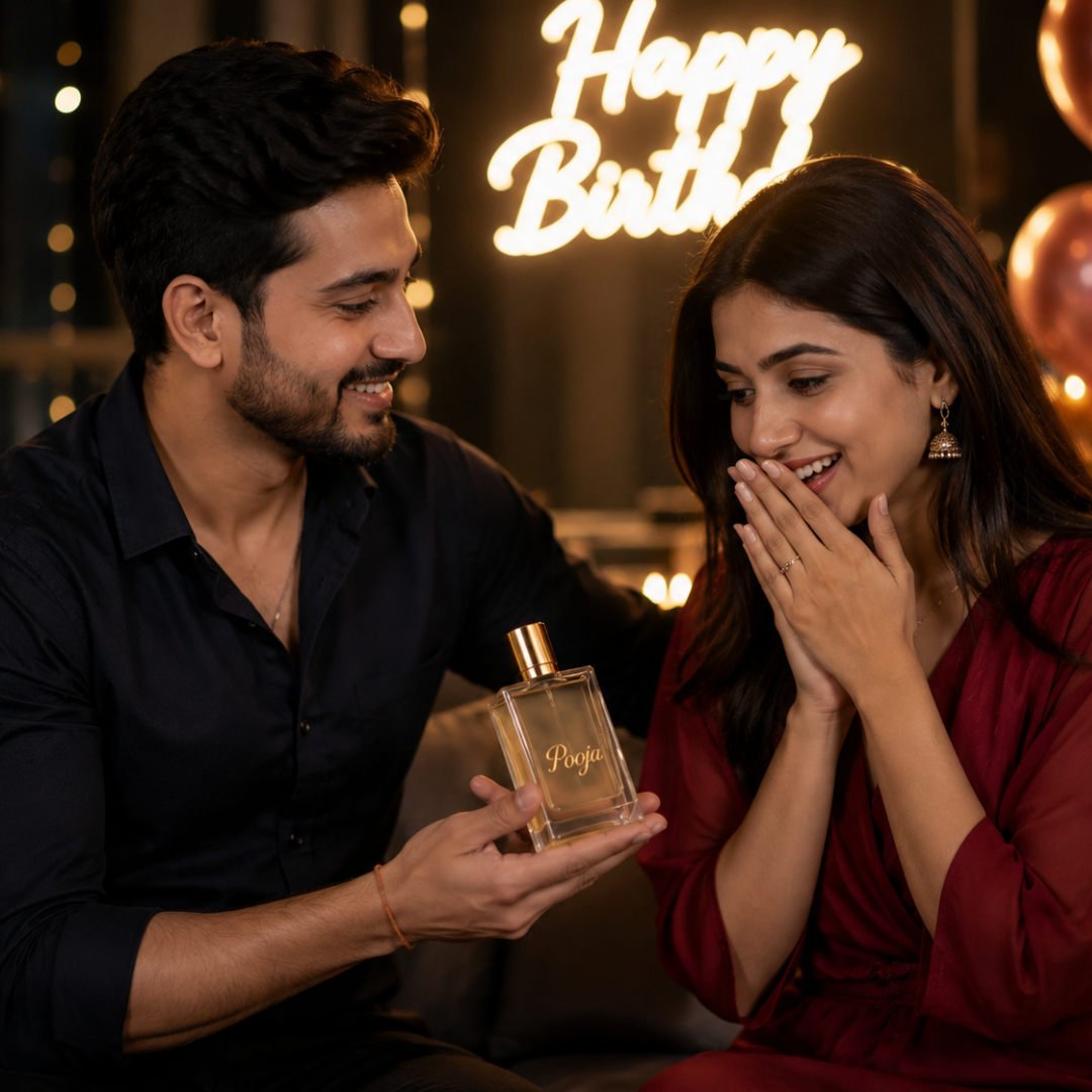 Personalized Aromyx Perfume with Engraved Name - 100 ml